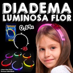 Diadema Luminosa Flor