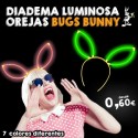 Diademas fluorescentes Orejas Bugs Bunny