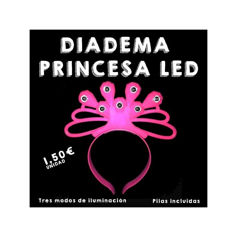 Diadema Princesa LED